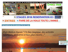 Tablet Screenshot of port-mahon-voile.com